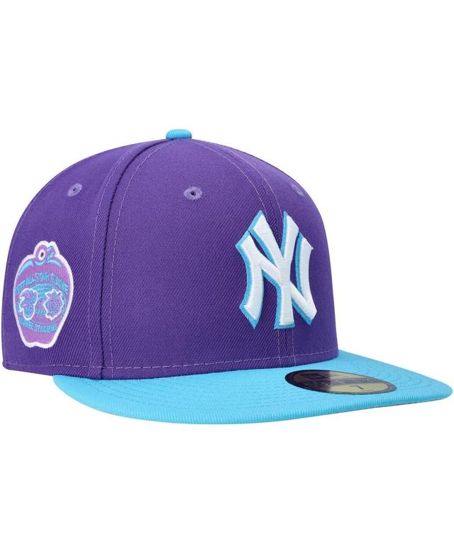 Mens New Era Purple New York Yankees Vice 59FIFTY Fitted Hat Product Image