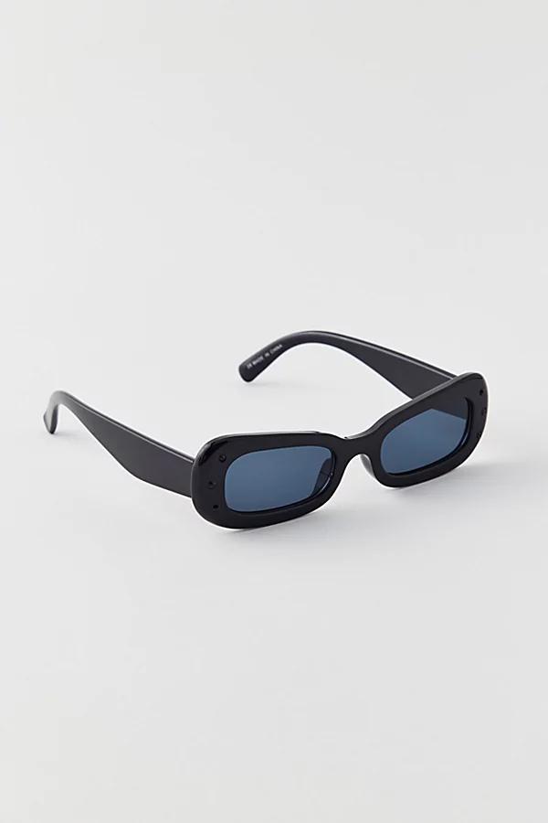 Gem Rounded Rectangle Sunglasses Womens at Urban Outfitters Product Image