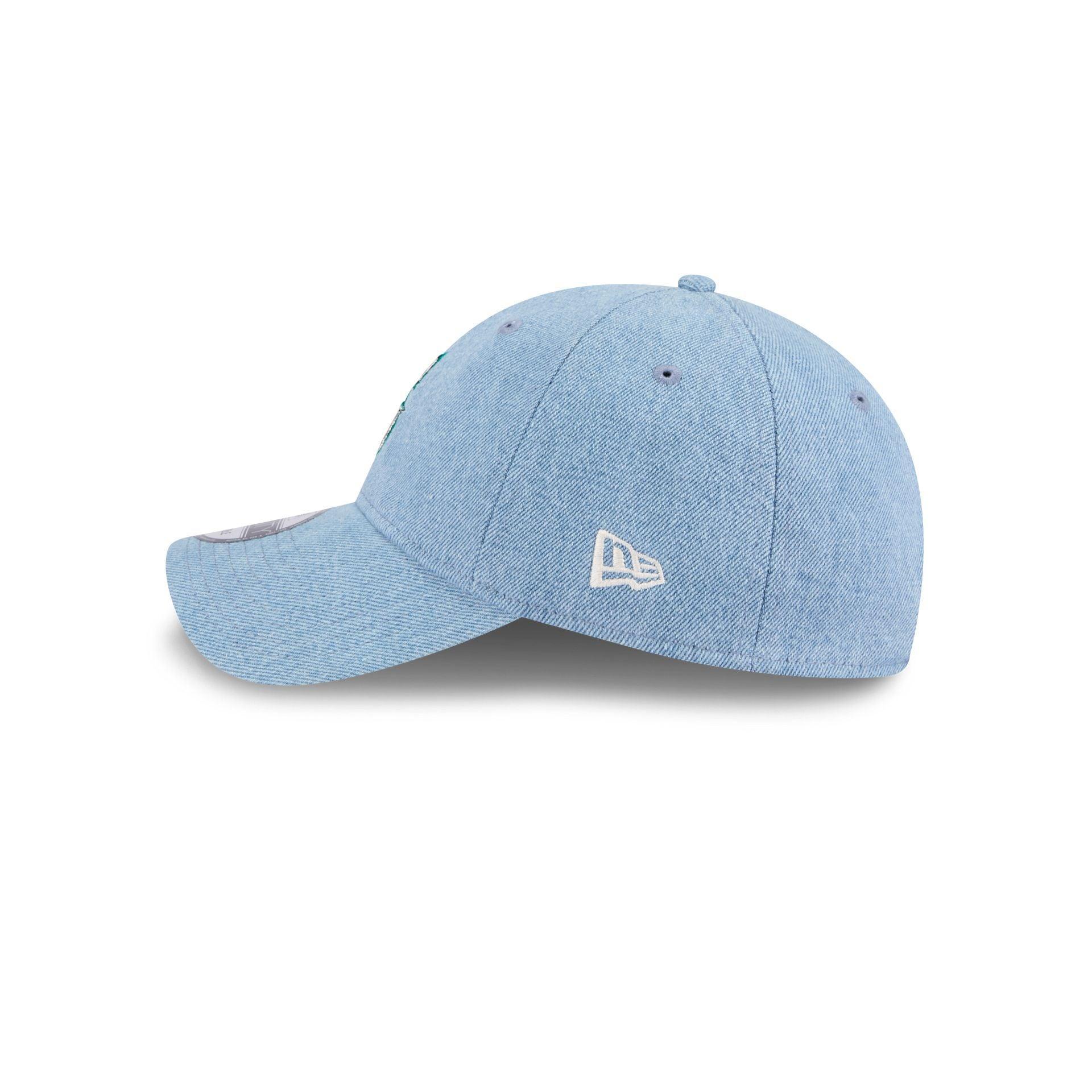 Seattle Mariners Washed Denim 9TWENTY Adjustable Hat Male Product Image