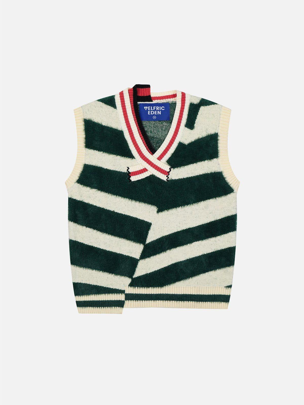 Aelfric Eden Irregular Stripe Sweater Vest product image