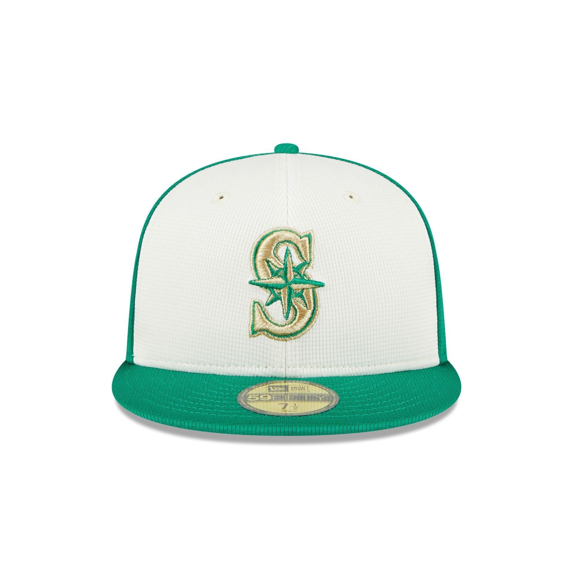 Seattle Mariners St. Patrick's Day 2024 59FIFTY Fitted Hat Male Product Image