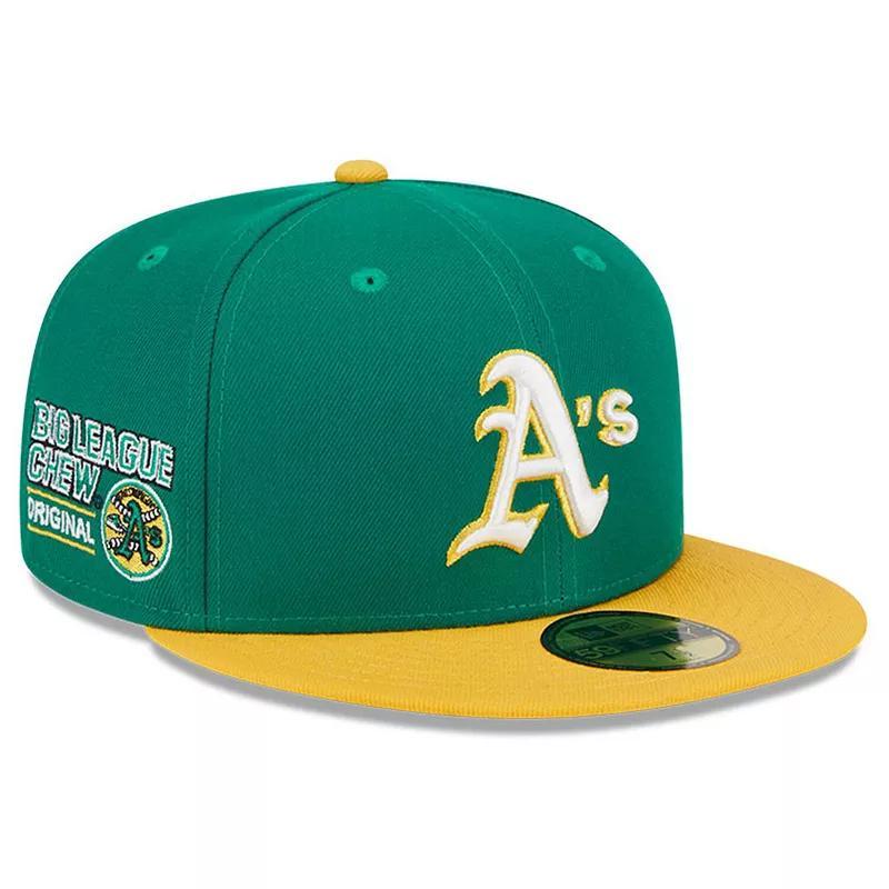 Mens New Era Oakland Athletics Big League Chew Team 59FIFTY Fitted Hat Product Image