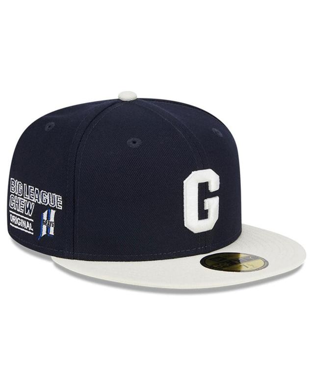 New Era Mens Navy Homestead Grays Big League Chew Team 59FIFTY Fitted Hat Product Image