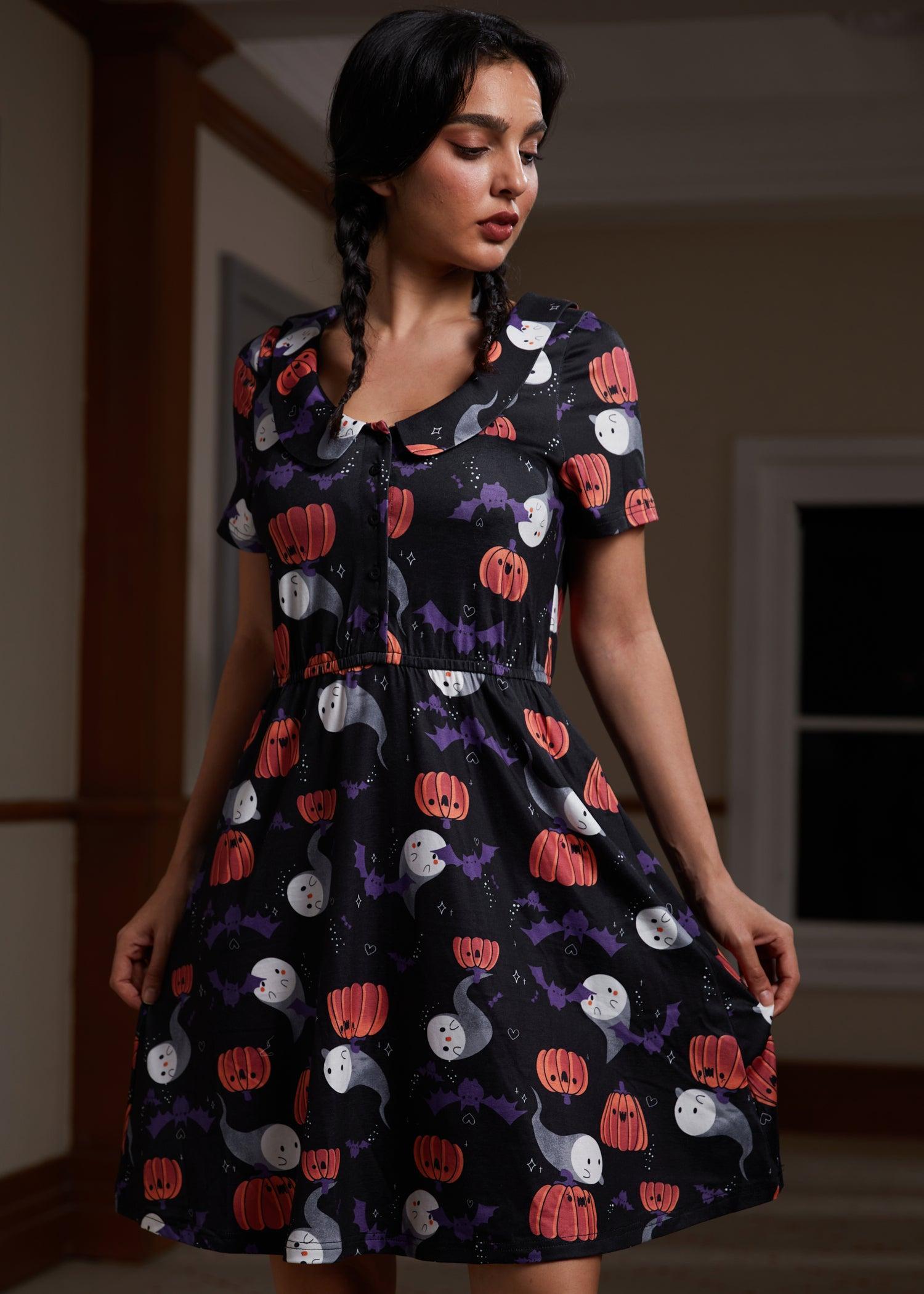 Sweet Shiver of Collared Dress Product Image