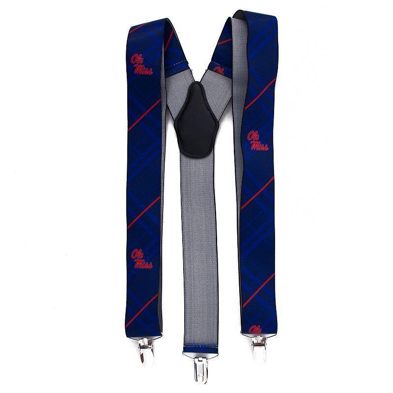 Mens Blue Ole Miss Rebels Suspenders Product Image