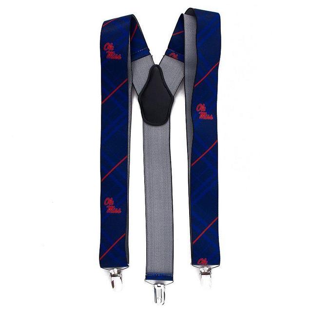 Mens Blue Ole Miss Rebels Suspenders Product Image