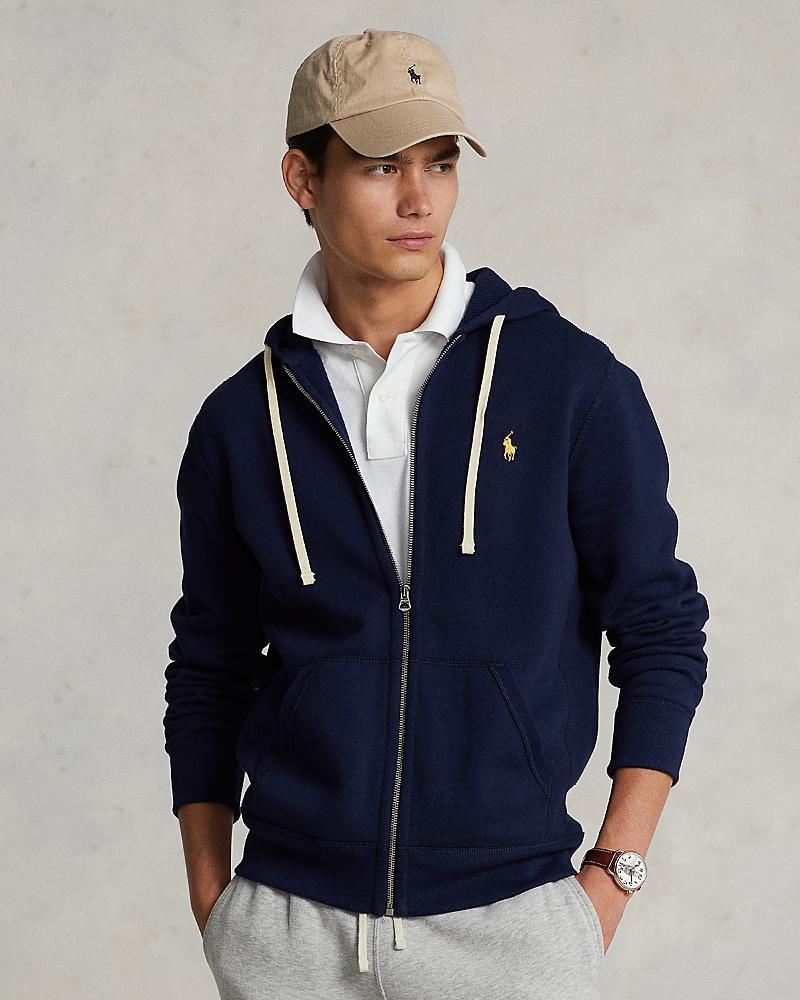 Polo Ralph Lauren Fleece Full-Zip Hoodie in Polo Black - Black. Size M (also in L, S, XL/1X). Product Image