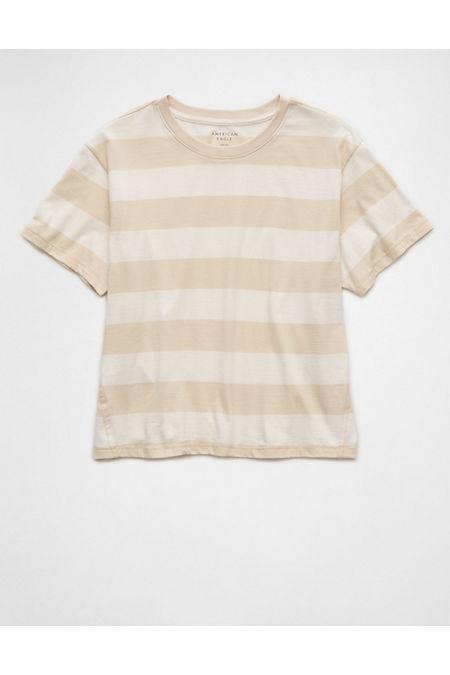 AE Cropped Striped T-Shirt Women's Product Image