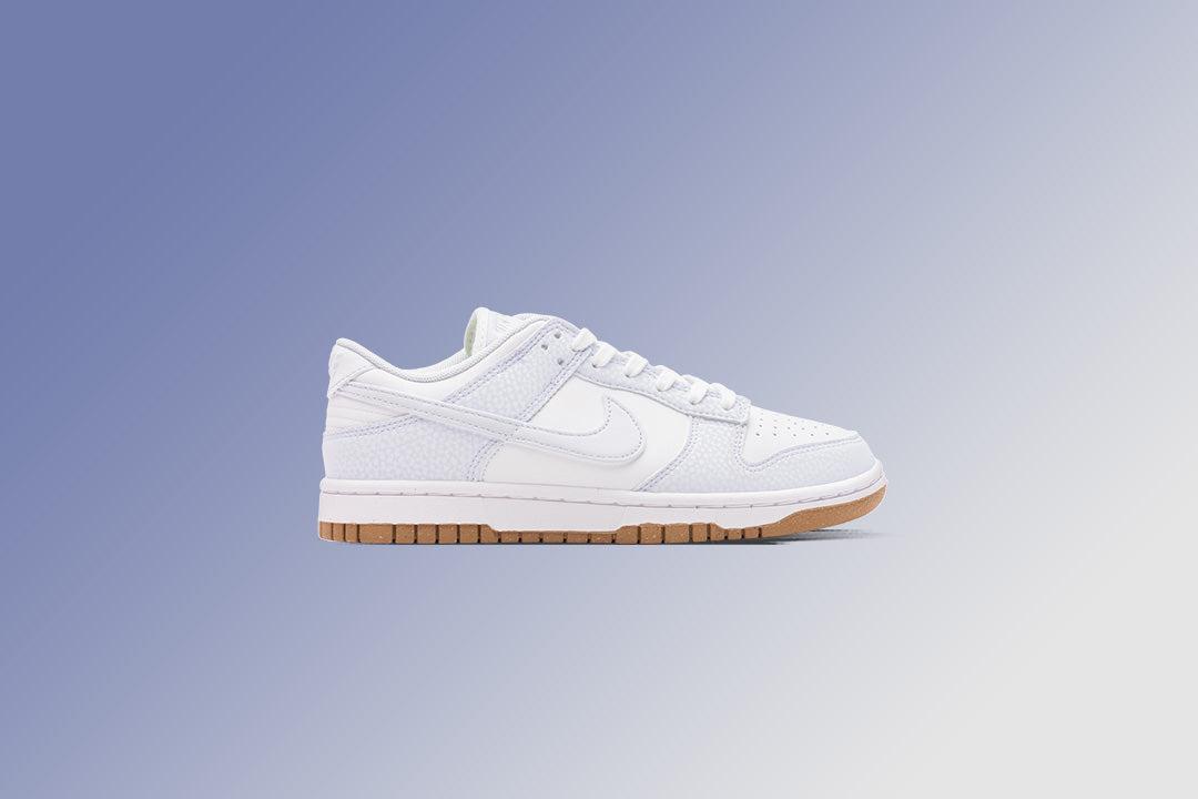 Women's Nike Dunk Low Premium Next Nature - White/Football Grey/Gum Light Brown Female Product Image