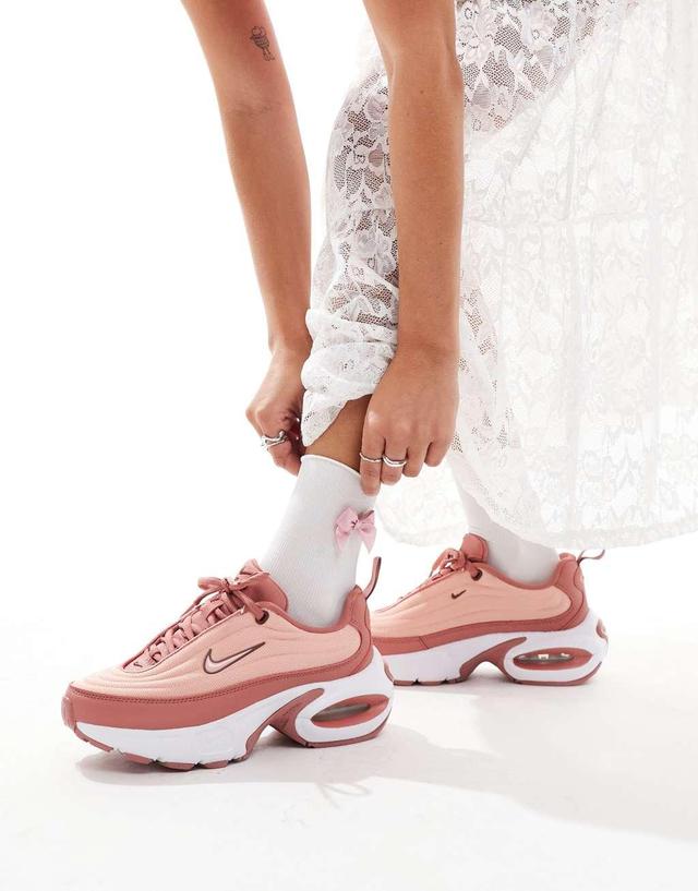 Nike Air Max Portal sneakers in pink and white Product Image