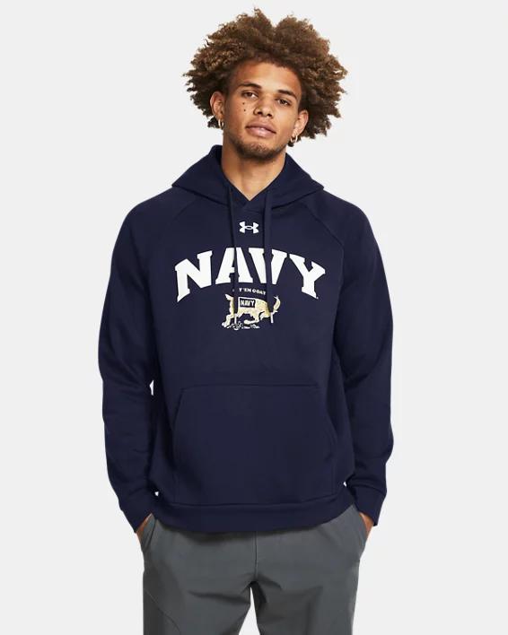 Mens UA Rival Fleece Collegiate Hoodie Product Image