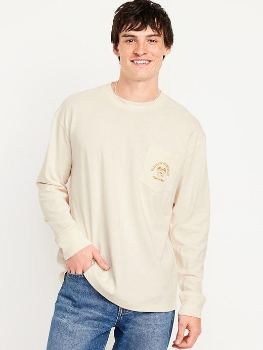 Long-Sleeve Heavyweight Logo T-Shirt Product Image