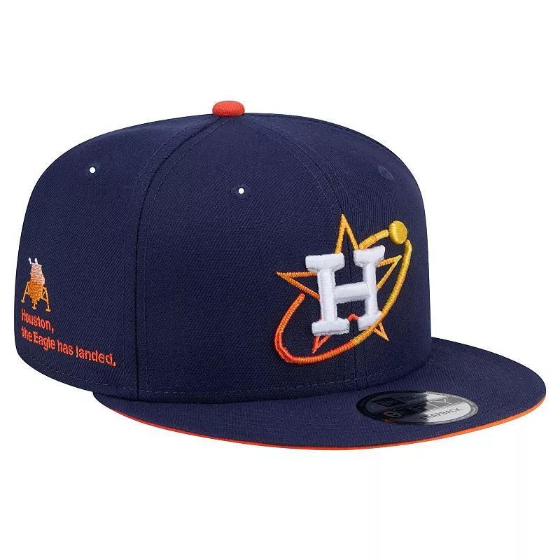 Mens New Era Houston Astros City Connect 9FIFTY Snapback Hat, Blue Product Image