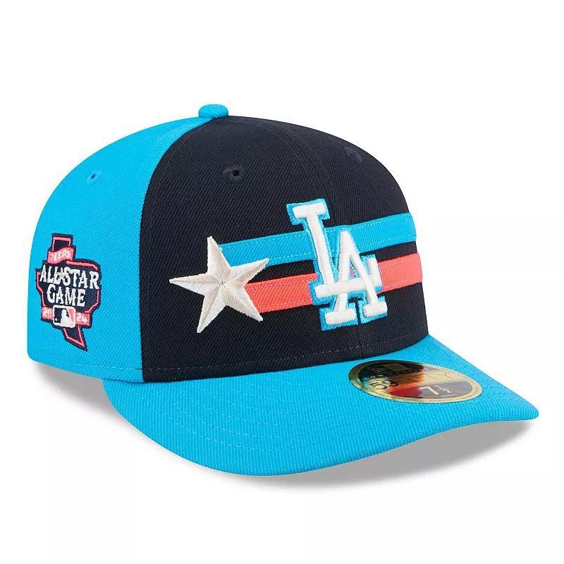 Mens New Era Los Angeles Dodgers 2024 MLB All-Star Game Low Profile 59FIFTY Fitted Hat Blue Product Image