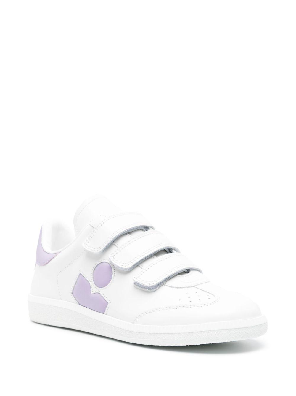 ISABEL MARANT White Beth Sneakers Product Image