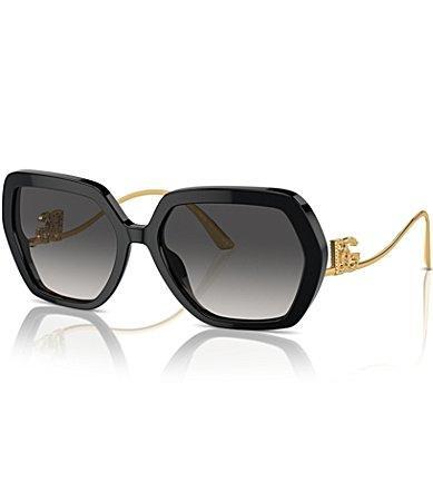 Dolce  Gabbana Womens DG4468B 58mm Square Sunglasses Product Image