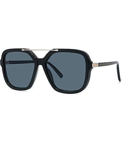 Stella McCartney Womens S-Wave 58mm Square Sunglasses Product Image