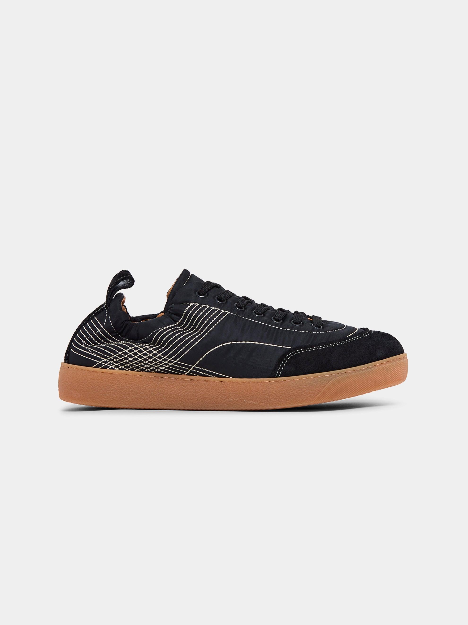 Lace Up Sneaker (Black) Product Image