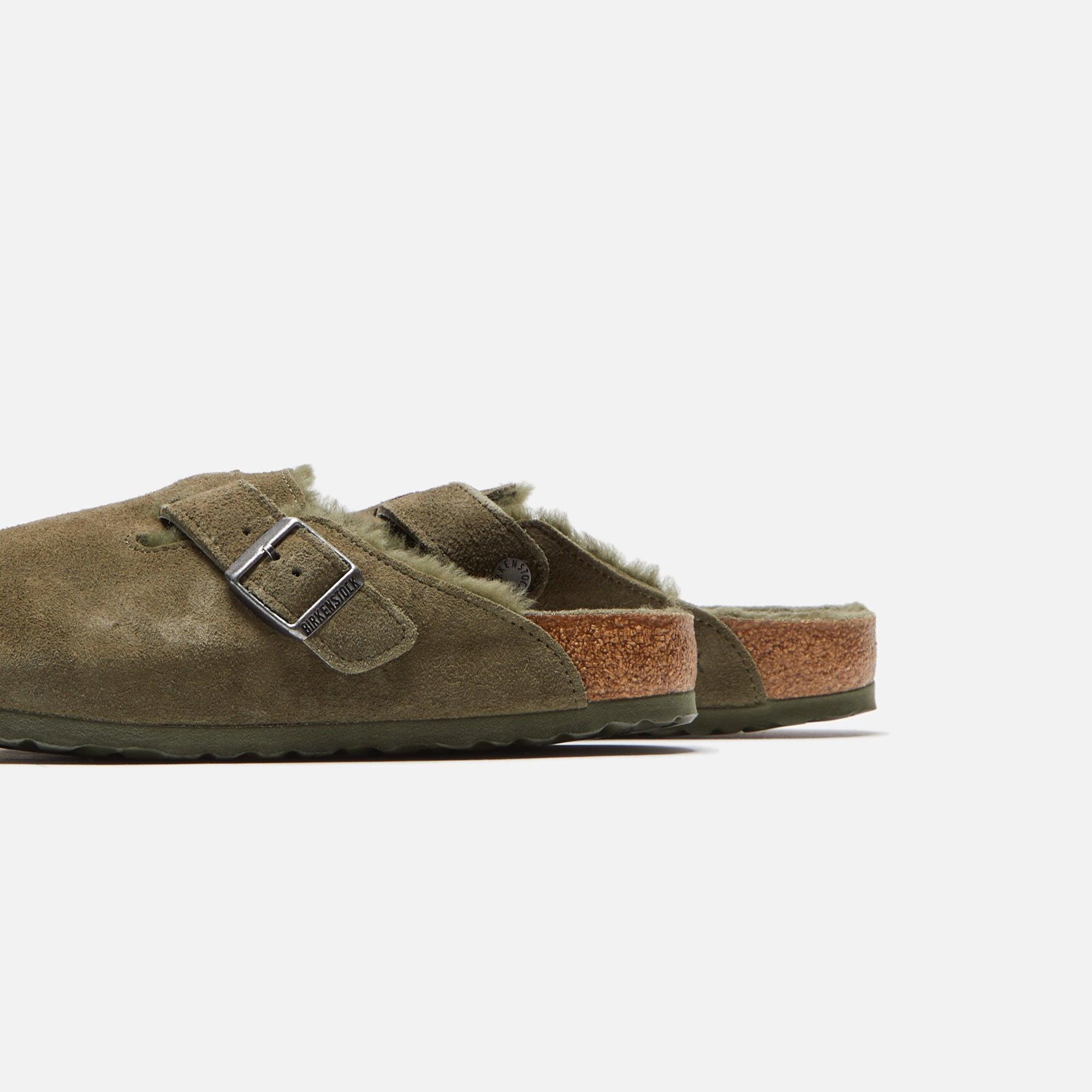 Birkenstock Boston Shearling - Thyme Male Product Image