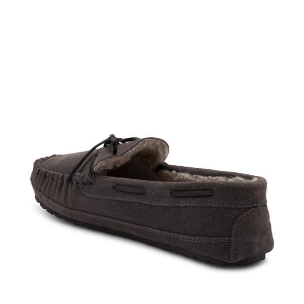 Mens Minnetonka Casey Slipper - Charcoal Product Image