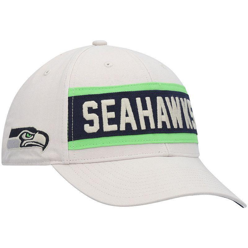 Mens 47 Cream Seattle Seahawks Crossroad MVP Adjustable Hat Product Image