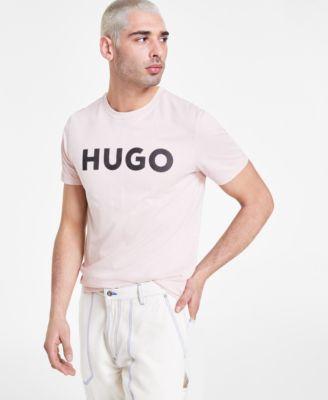 Hugo by Hugo Boss Mens Logo Graphic T-Shirt - Lt Past Product Image