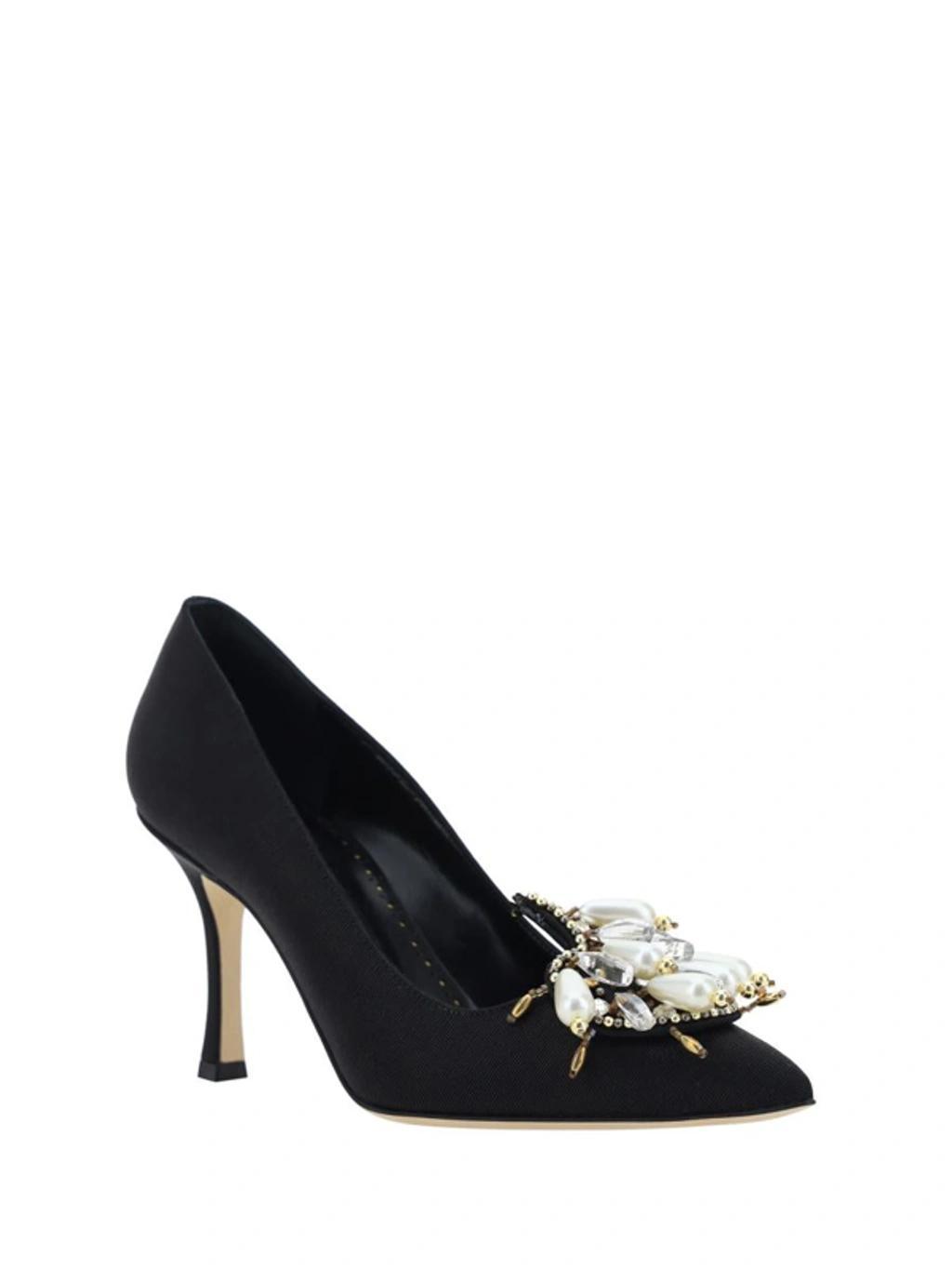 MANOLO BLAHNIK Pumps In Multicolor Product Image