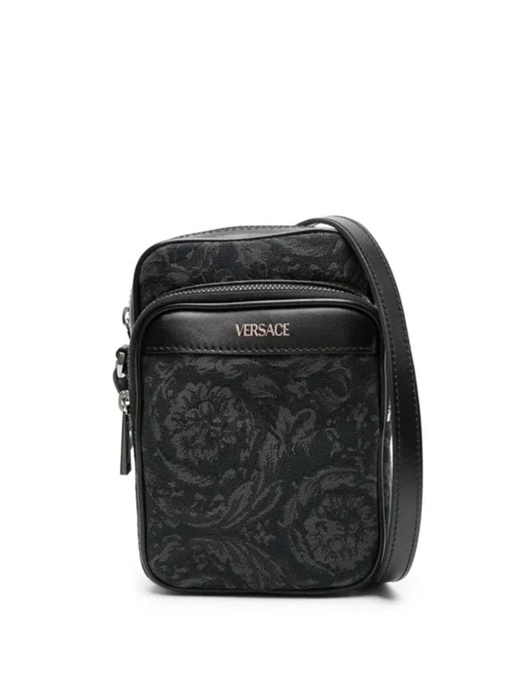 VERSACE Bags In Black Product Image