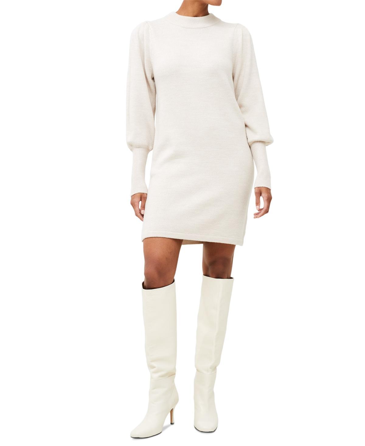 French Connection Womens Babysoft Balloon-Sleeve Jumper Dress Product Image