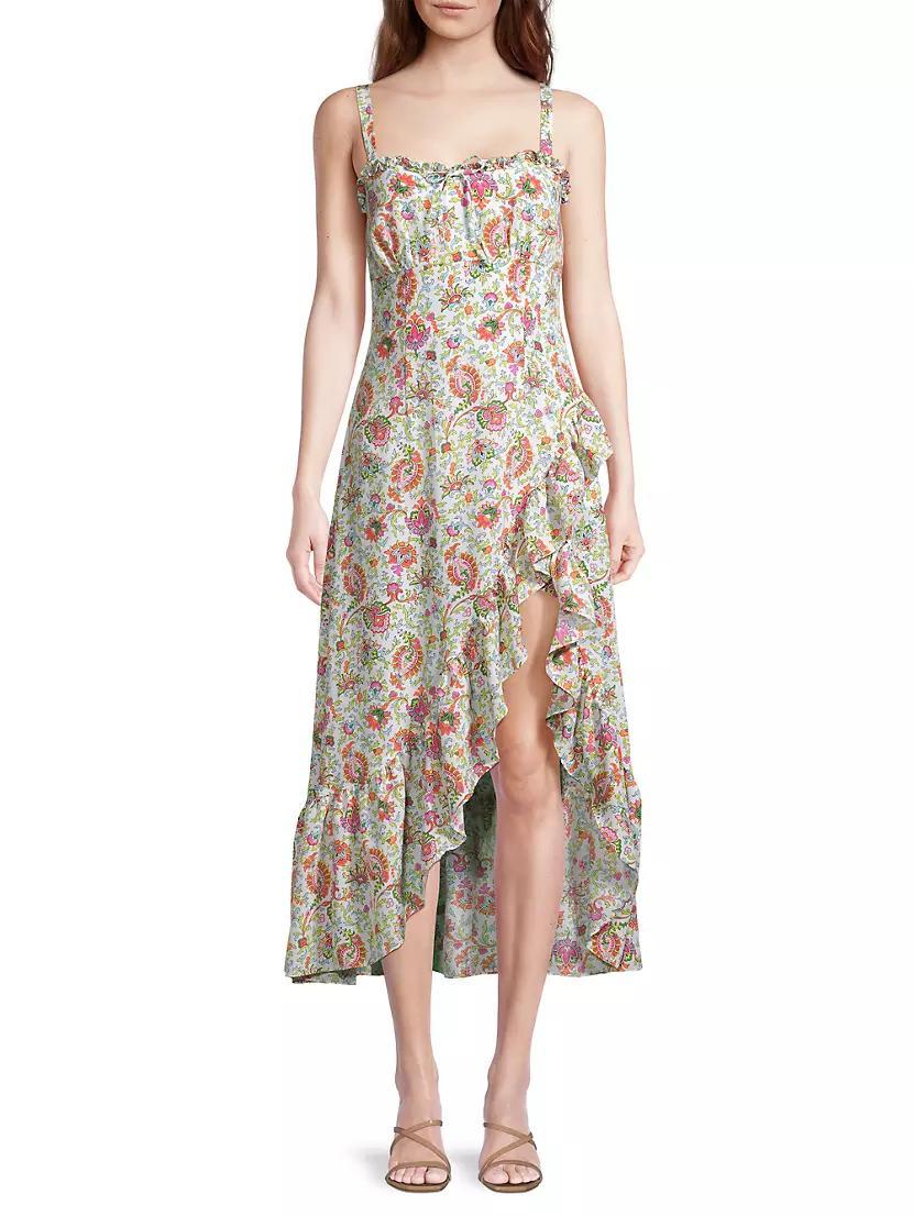 Sila Floral Midi-Dress Product Image