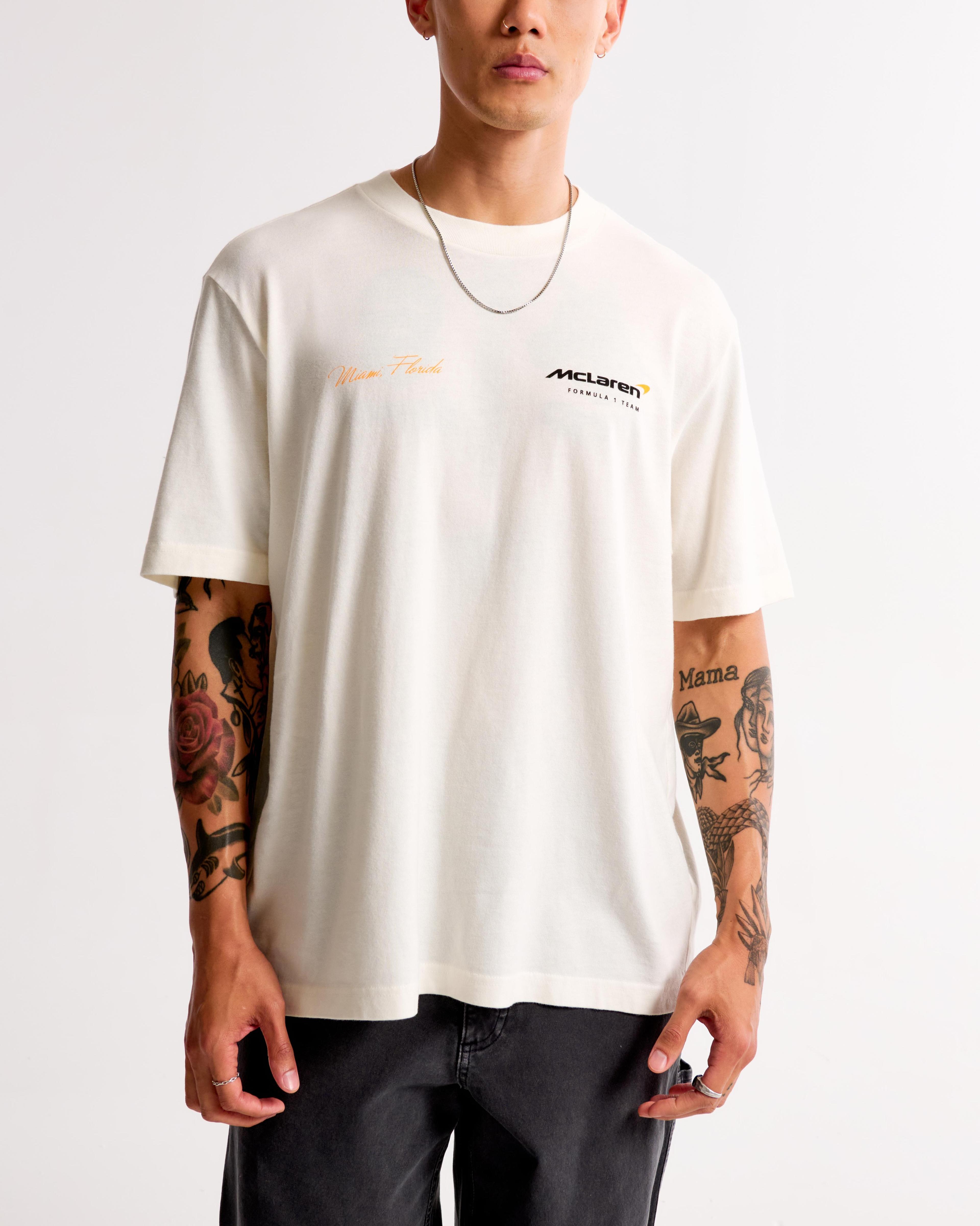 McLaren Vintage-Inspired Graphic Tee Product Image