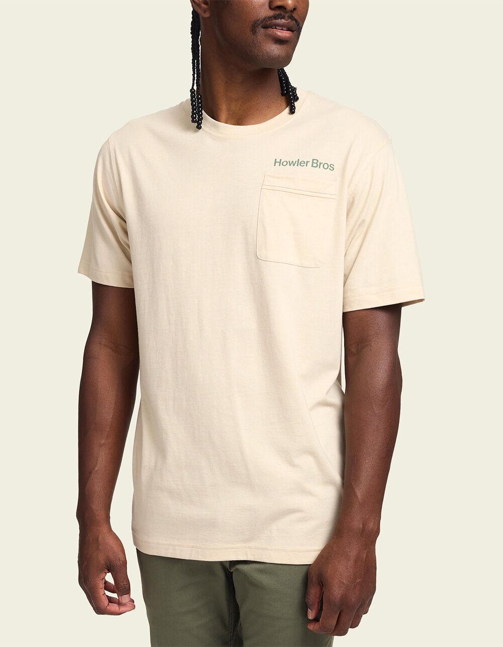 HOWLER BROTHERS Pelican Postage Mens Pocket Tee Product Image