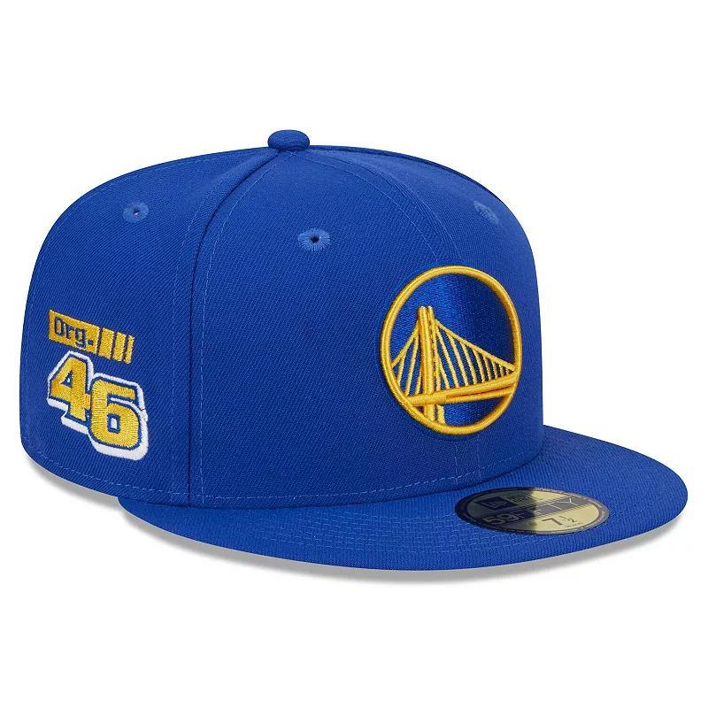 Mens New Era Royal Golden State Warriors 2024 NBA All-Star Game Rally Drive Side Patch 59FIFTY Fitted Hat Product Image