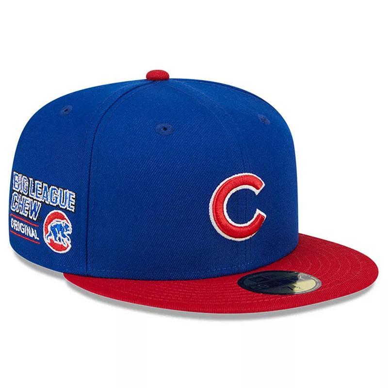 Mens New Era Royal Chicago Cubs Big League Chew Team 59FIFTY Fitted Hat Product Image