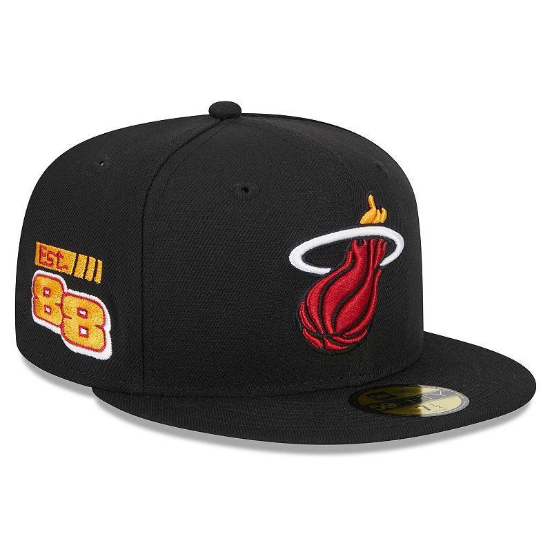 Mens New Era Miami Heat 2024 NBA All-Star Game Rally Drive Side Patch 59FIFTY Fitted Hat Product Image