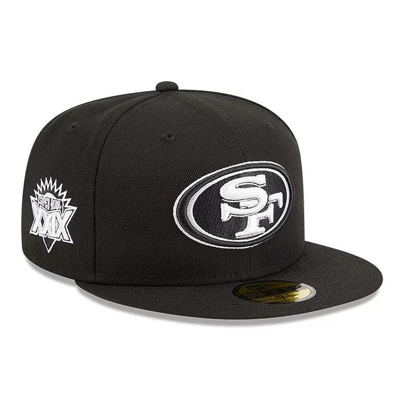 Mens New Era San Francisco 49ers Main Patch 59FIFTY Fitted Hat Product Image