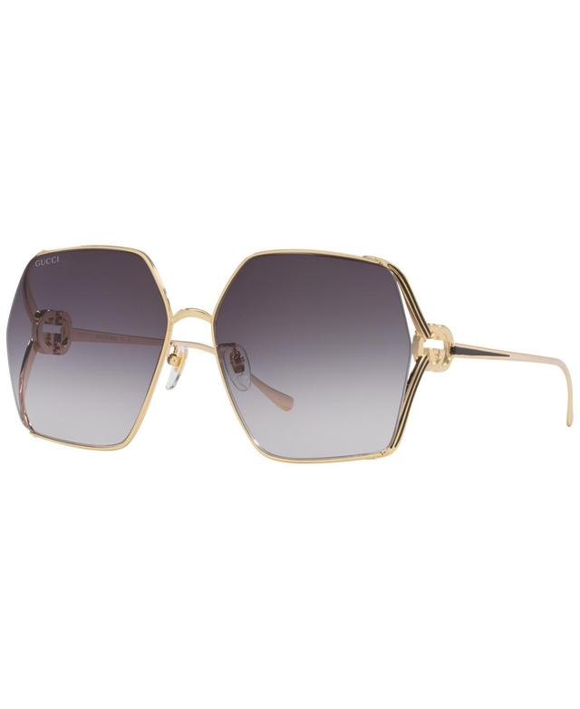 Gucci Womens Sunglasses, GG1322SA - Gold Product Image