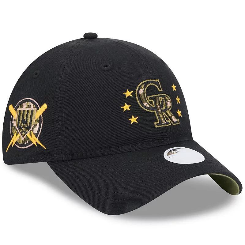 Womens New Era Colorado Rockies 2024 Armed Forces Day 9TWENTY Adjustable Hat Product Image