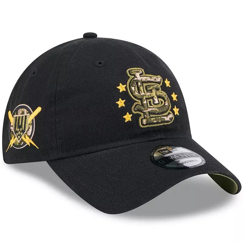 Mens New Era St. Louis Cardinals 2024 Armed Forces Day 9TWENTY Adjustable Hat Product Image