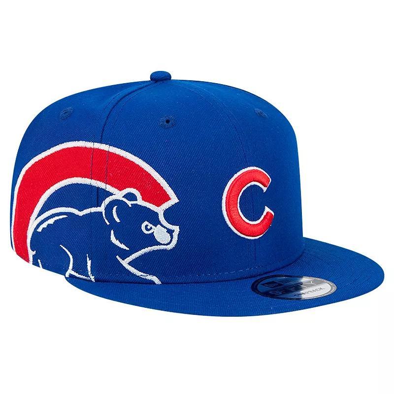 Mens New Era Royal Chicago Cubs Logo Strike 9FIFTY Snapback Hat Product Image