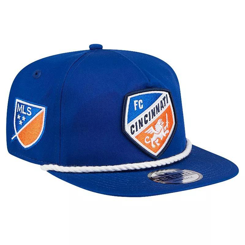 Mens New Era Blue FC Cincinnati The Golfer Kickoff Collection Adjustable Hat Product Image