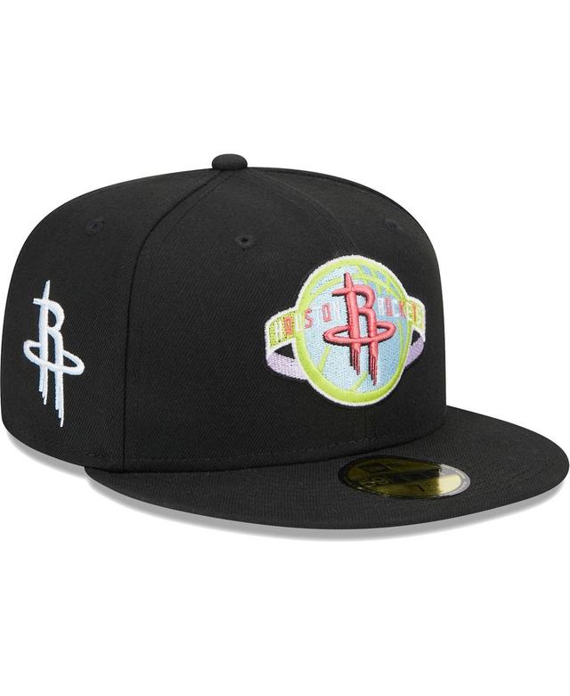 Mens New Era Houston Rockets Color Pack 59FIFTY Fitted Hat Product Image