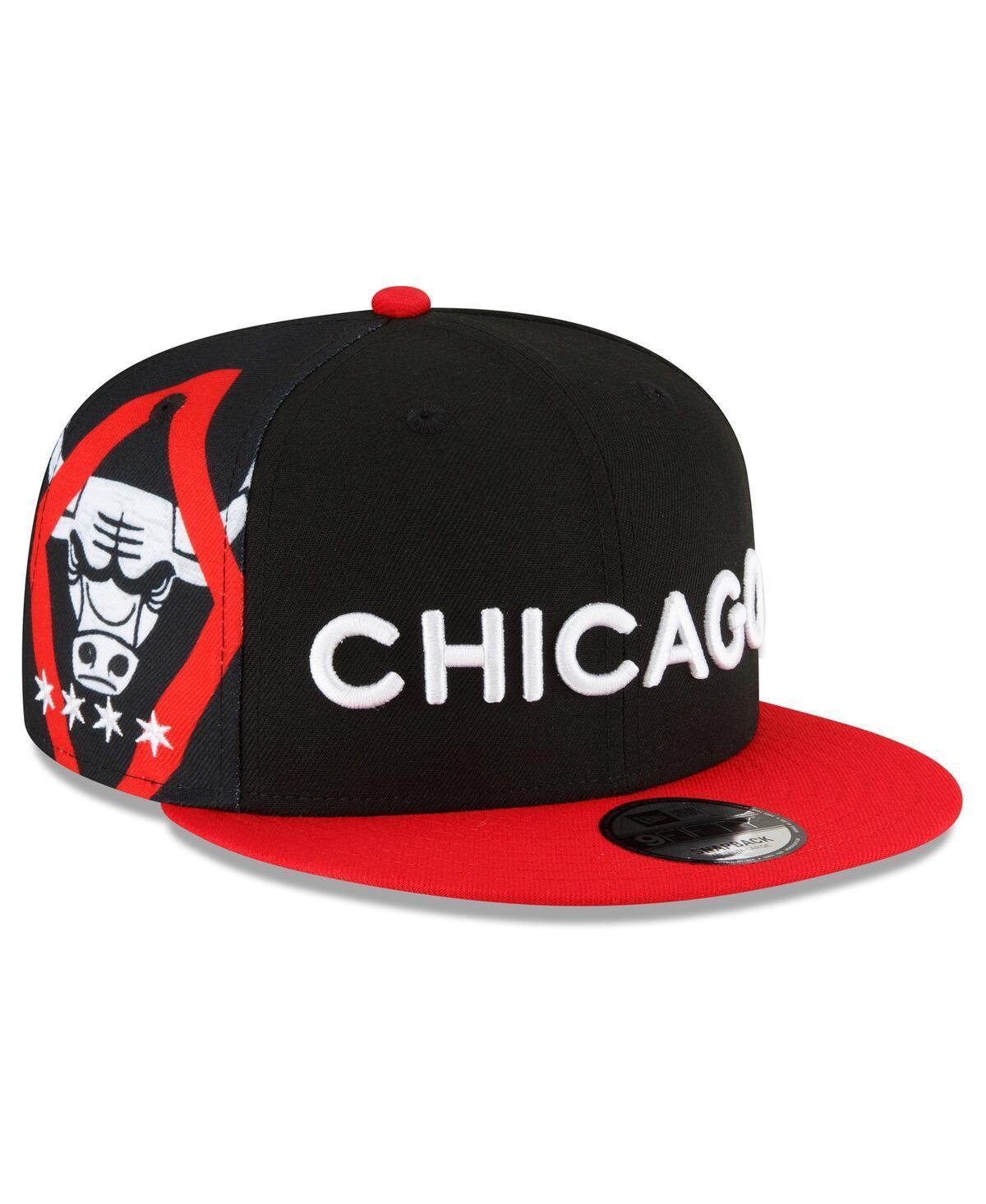 Mens New Era Black Chicago Bulls 2023/24 City Edition 9FIFTY Snapback Adjustable Hat - Black Product Image