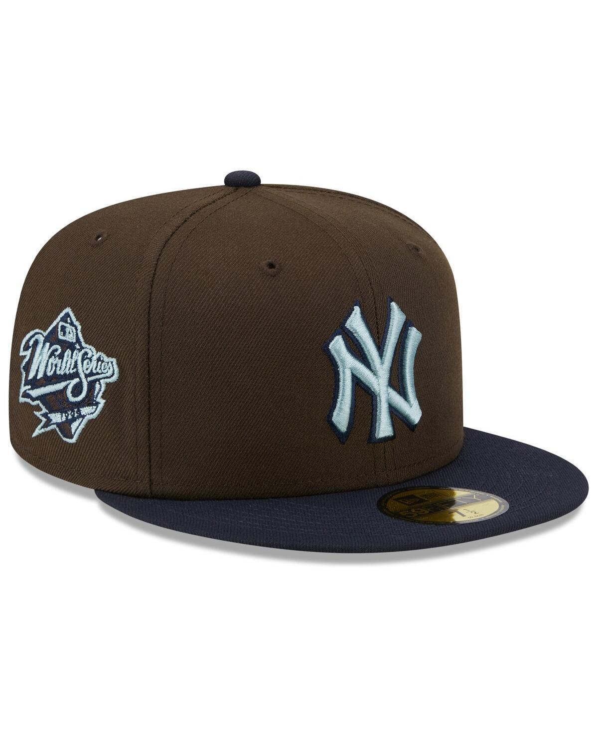 Mens New Era /Navy New York Yankees 1999 World Series Walnut 9FIFTY Fitted Hat Product Image