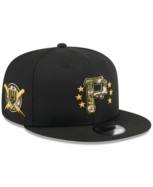 Mens New Era Pittsburgh Pirates 2024 Armed Forces Day 9FIFTY Snapback Hat Product Image