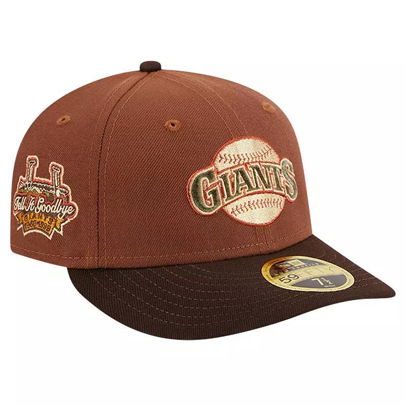 Mens New Era San Francisco Giants Velvet Logo Fill Low Profile 59FIFTY FItted Hat Product Image