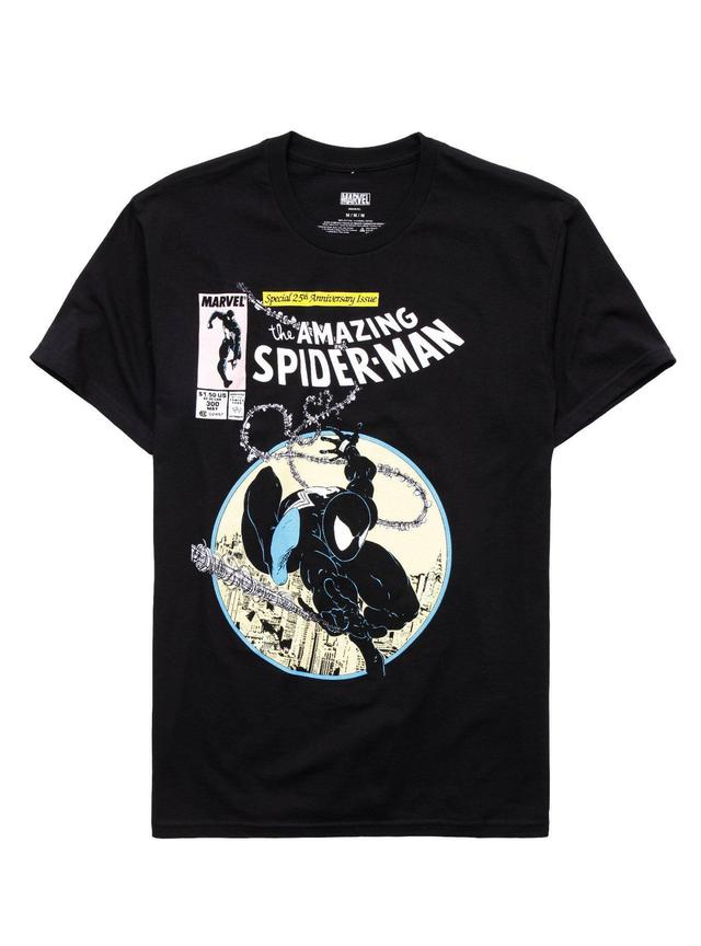 Marvel The Amazing Spider-Man Comic Book Cover T-Shirt Product Image