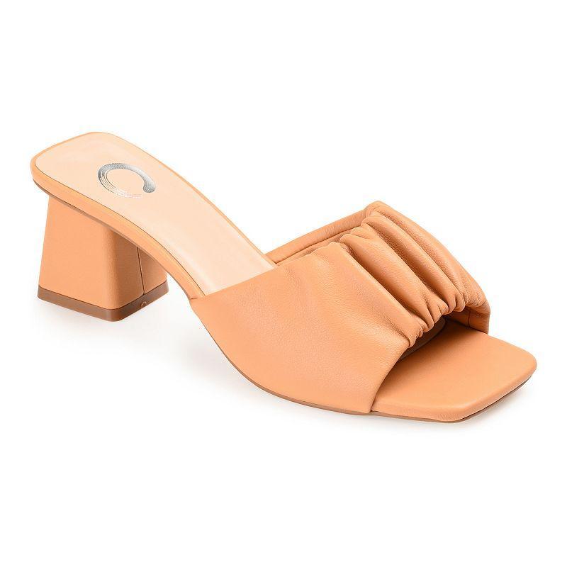 Journee Collection Briarr Womens Heeled Slide Sandals Product Image