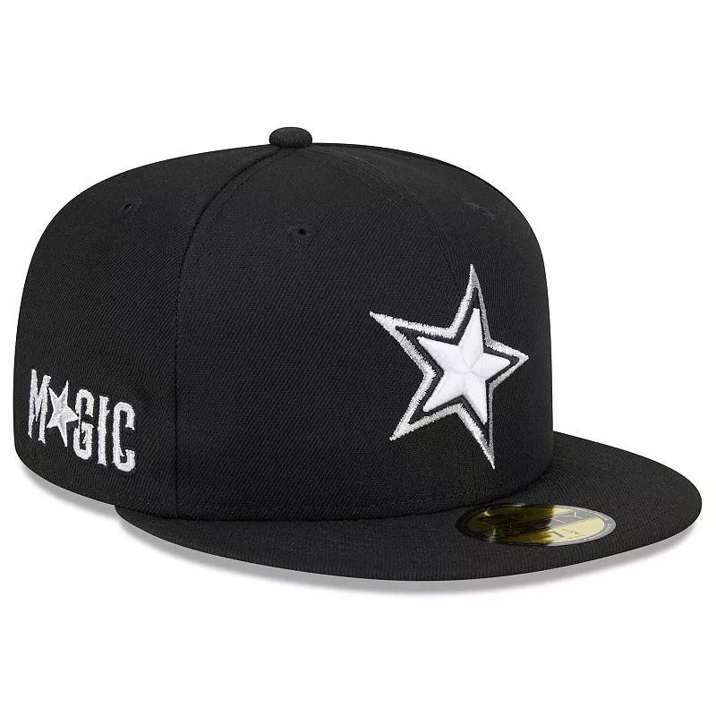 Mens New Era Black Orlando Magic 2023/24 City Edition Alternate 59FIFTY Fitted Hat Product Image