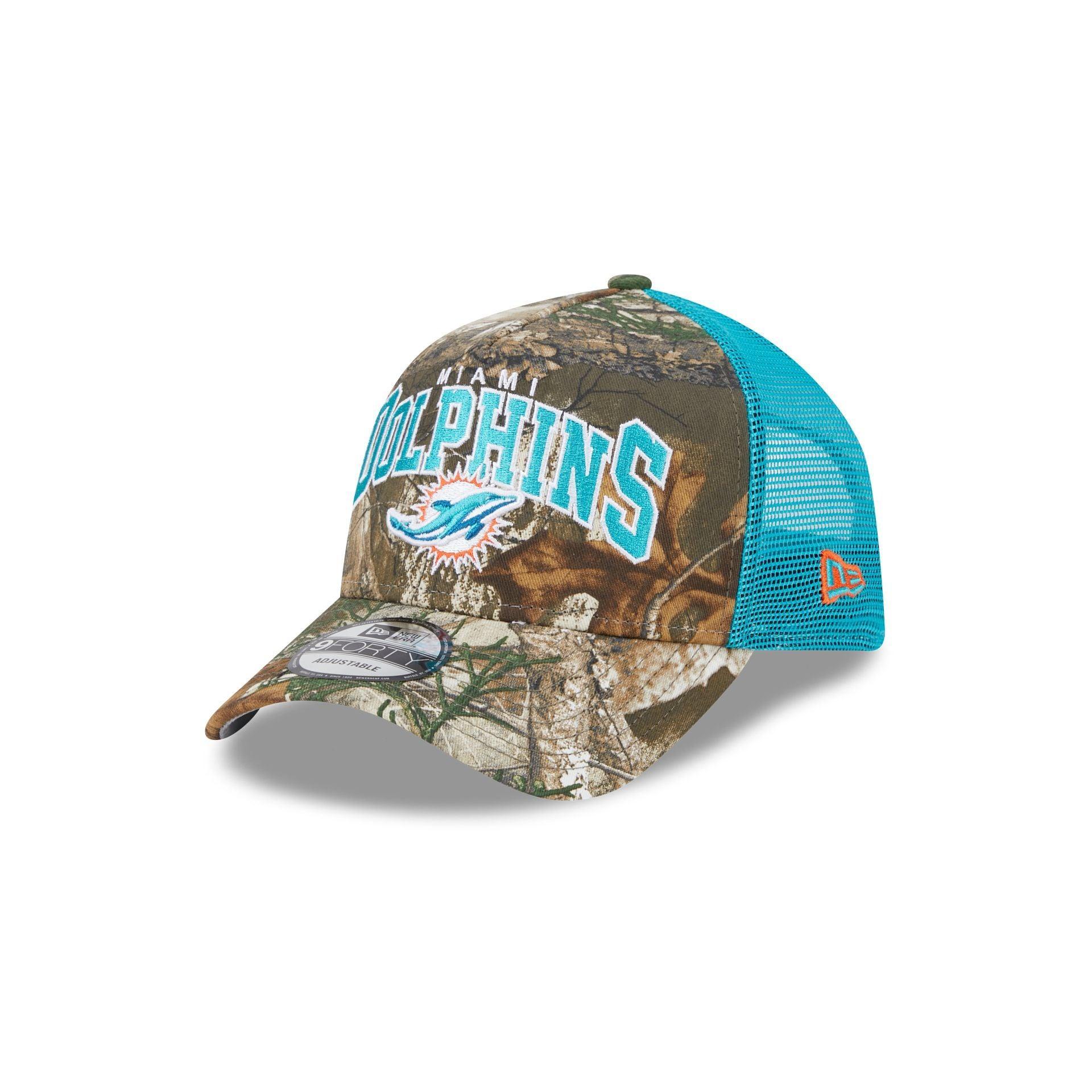 Miami Dolphins Active 9FORTY A-Frame Trucker Hat Male Product Image